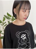 ショートボブ×ブリーチを使ったインナーカラー☆ショート/ボブ