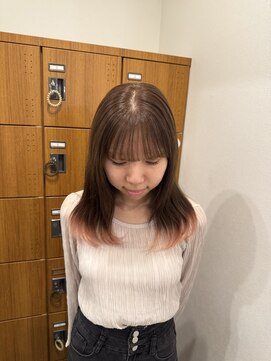 ビズヘアー グランバース(bisou hair grandbase) 裾カラー