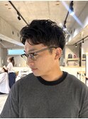 アップバングパーマ　【松梨】