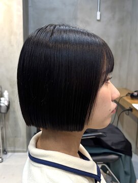 エリマ 調布(elima) 調布レディースカットミニボブ縮毛矯正コスメストレート髪質改善