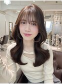 【フォルテ千鶴】小顔/くらげヘアー/オリーブグレー/髪質改善