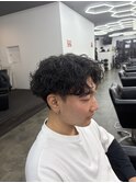 波巻きシャドウパーマ