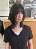 顔周りレイヤー/ダブルカラー/髪質改善ケアブリーチ万代新潟駅◆