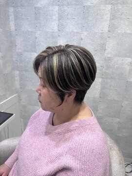 イーズ バイ インス(Yeeee.s by INCE) 白髪ぼかし/脱白髪染め/脱白髪染めハイライト/透明感