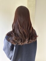 yoyo hanare ヘッドスパ×髪質改善 【3月上旬　OPEN（予定）】&nbsp;ピンクブラウン×ツヤロングヘア