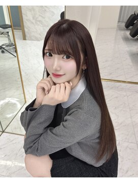 ロア 中目黒(loa) ラベンダーピンクロング
