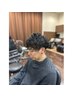 【メンズクーポン】ツイスト、スパイラルパーマ+酵素スパ