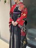 《卒業式メイクあり　早朝料金＋袴着付け＋ヘアセット＋メイク　￥21800