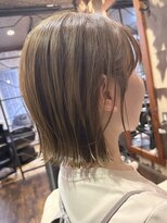 ヘアー クリエイト カルバリ(HAIR CREATE Calbari) 外ハネボブ