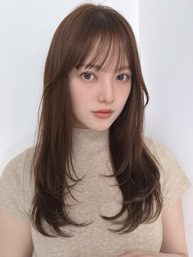 フィルムス 銀座(FILMS) レイヤーボブ/ミルクティーベージュ/髪質改善/顔周り/銀座