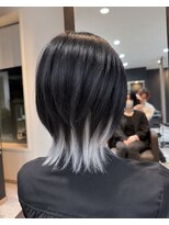 リオリス ヘア サロン(Rioris hair salon) ボブ/ホワイト/インナーカラー