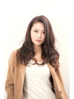 ミューチュアルヘアー(Mutual hair) 前髪・顔周り小顔カットで可愛く☆甘辛大人かわいいロング