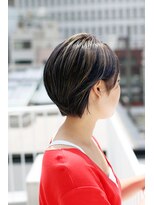 コンパス(COMPASS)&nbsp;ハイライトミックスショート