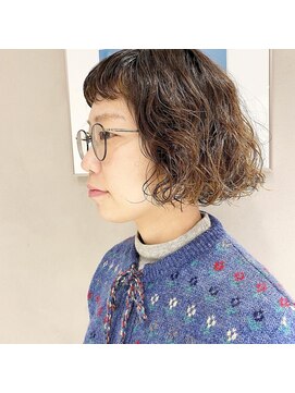 フェン ヘアーアイス(Fen.hair ici) パーマスタイル　ボブ　大人かわいい