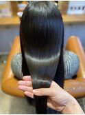 髪質改善ストレート
