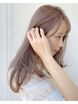キラ 渋谷(KILLA) ミルクティーベージュ くすみカラー ベージュカラー 榎園由美