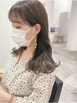 ガーランドウメダ(Garland umeda) アディクシーカラー_オリーブアッシュグレー_0008172