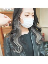 ボアップ 京橋店(boappu)&nbsp;#インナーカラー#ホワイトカラー#イヤリングカラー