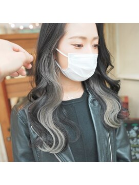 ボアップ 京橋店(boappu) #インナーカラー#ホワイトカラー#イヤリングカラー