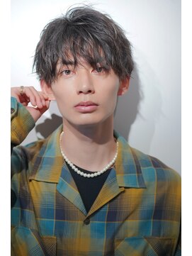 リップスヘアー 銀座(LIPPS hair) シースルーバングマッシュツイストスパイラル