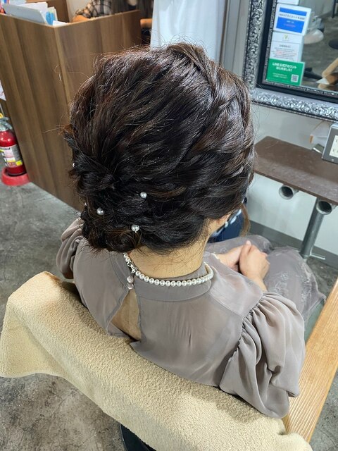 ヘアセット/ヘアメイク/巻きおろし/逆毛/卒業式[新宿/新宿駅]