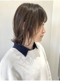 【FOLK】透明感グレージュ☆似合わせ結べる外ハネボブ♪