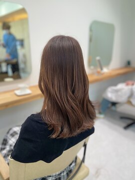 ヘアーアンドスパ メル(hair&spa m.e.l by origami) 韓国風レイヤー