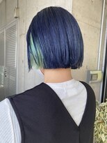 ガルボ ヘアー(garbo hair)&nbsp;ハイトーン ケアブリーチ 寒色 インナーカラー 10代 20代