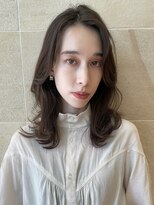 ビュートリアム265(BEAUTRIUM 265) ミディアム/くびれレイヤー/レイヤーカット/顔周りカット/銀座