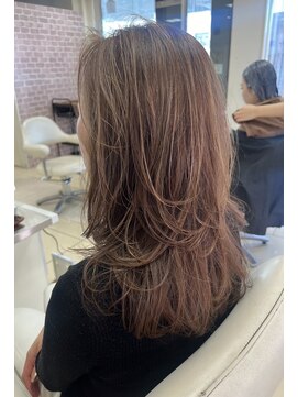ショコララテ ロングレイヤースタイル！◎