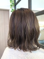 ヘアーサロン ナナン(Hair Salon nanan) ボブパーマ×さりげないウィービングでこなれ感と立体感を演出