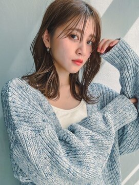 ルス 立川(LUZ) 【LUZ立川】シースルーバング＋ガーリーブラウン★New Open