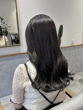 レンジヘアー(lange hair) ダークグレー【ストレート/酸性ストレート/ブリーチなし】