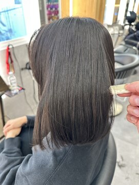 フリーラ 横浜(freera) 髪質改善サラサラプレミアムストレート大人ガーリー韓国ボブ横浜