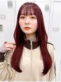 Say.黒髪ボブルフネビージュ小顔ワンレンレッドブラウンロング