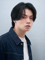 ヘアサロン ガリカ 表参道(hair salon Gallica) 【河原塚七海】センターパートかき上げヘア/シークレットパーマ