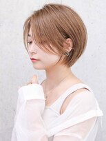 ルアン 大分駅店(ruen)&nbsp;ショートボブ丸みショート大人ショートカット30代40代50代髪型