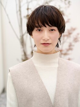 ソエル チトセ(SOEL CHITOSE)の写真/顔周りのカットで印象が変わる！小顔に見えるようなショートで、あなたの魅力を最大限に引き出します。