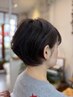 【立体感骨格修正】ショートカット+ショートカラー　　　　　