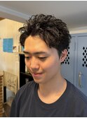 爽やかショートソフトパーマ