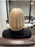 【CIEL×久光】ホワイトブロンドボブ