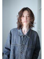 マグノリア(MAGNOLIA)&nbsp;メンズミディアム/ゆるめスパイラルパーマ