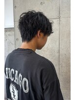 ファム(FAM)&nbsp;スパイラルパーマ　波打ちパーマ　くせ毛　メンズパーマ　代官山