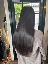 エムエーヘアースタジオ(M/A hair studio.) ストレートグレージュカラー