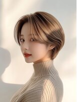 ティエナビューティー(TIENA BEAUTY)&nbsp;#ハンサムショート#ハイライト#小顔#垢抜け