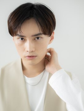 モッズヘア メン 南越谷南口店(mod's hair men) 20代30代爽やか就活かき上げアースカラー短髪フェザーマッシュH