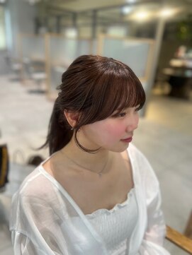 フォルテ 城北店 韓国風顔まわりカット