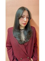 キジ(KIJI)&nbsp;レイヤー/レイヤーカット/マット/マットアッシュ