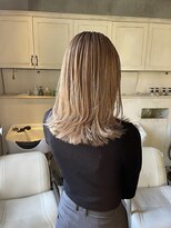 髪質改善と縮毛矯正の専門店 サンティエ(scintiller)&nbsp;切りっぱなしロブ