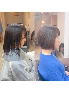 ココヘアメイク(KOKO hair make) グラデーションボブ